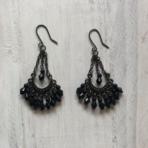 Vintage Antique Victorian Chandelier Drop Earrings